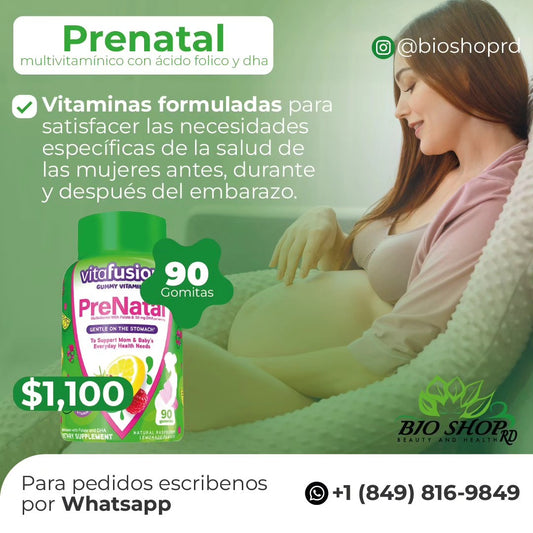 Vitafusion Prenatal Vitaminas en gomitas