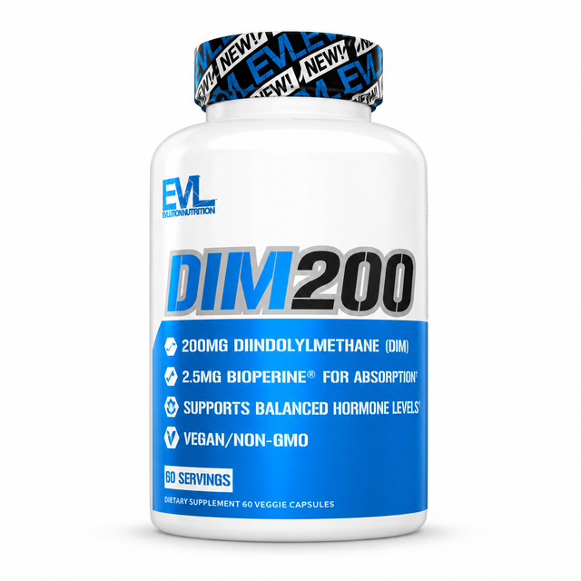 EVLution Nutrition — DIM 200 — 60 cápsulas vegetales
