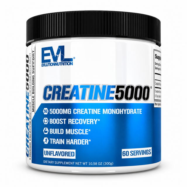 Creatina monohidratada sin sabor, 300 g de EVLution Nutrition