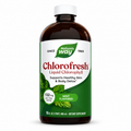 Chlorofresh Clorofila líquida sabor menta, 480 ml de Nature's Way — frasco sobre fondo blanco